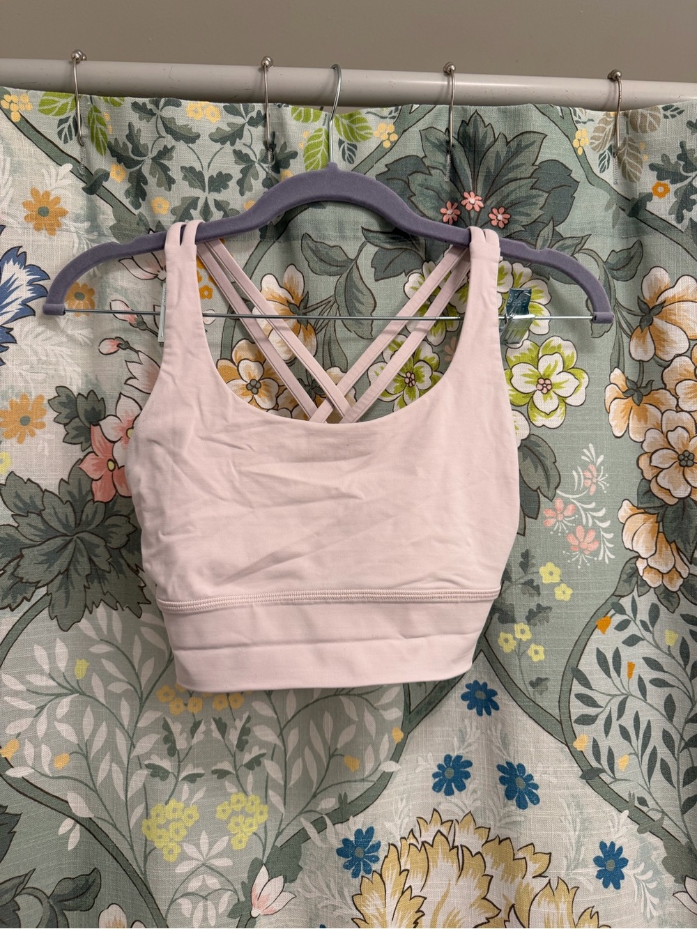 Lululemon Sports Bra in Light Pink